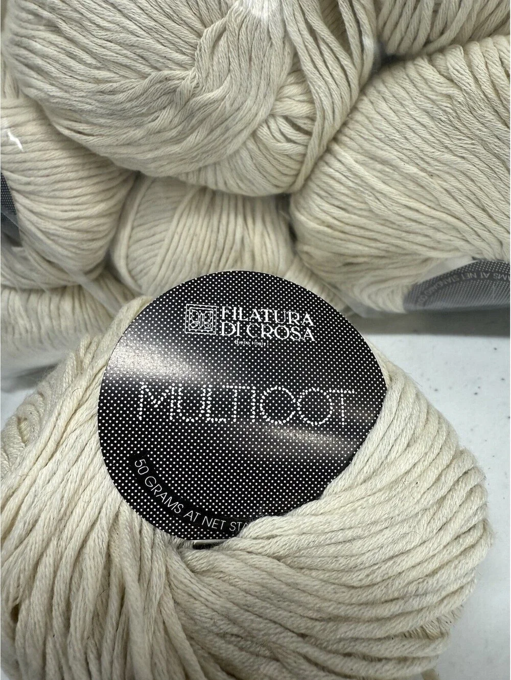 Filtura Di Crosa ‘Multicot’ 100% Cotton Shade 1- 16 Skein Lot